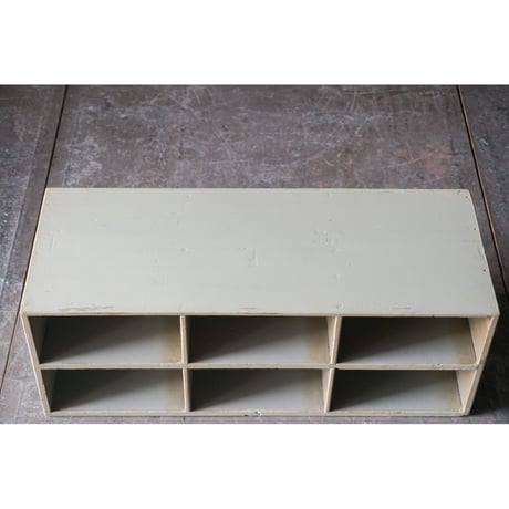 マス目棚 Wooden shelf
