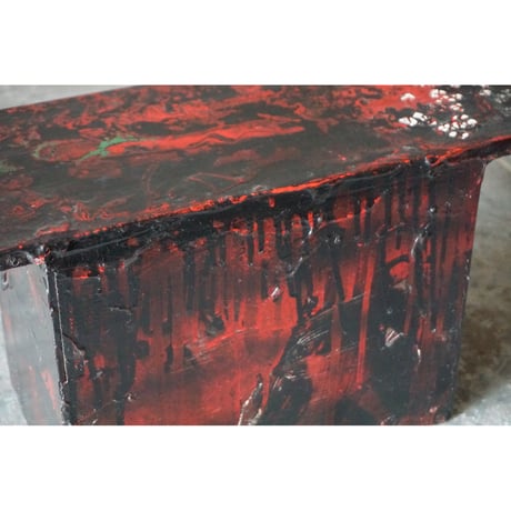 漆　作業台（定盤） Urushi workbench