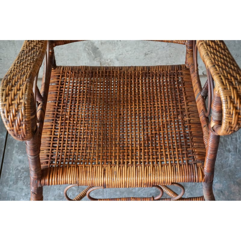 ラタン　アームチェア ラタンアームチェア - シードリーフ家具