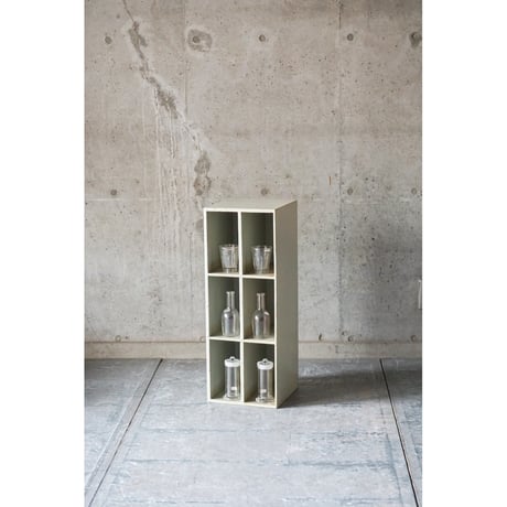 マス目棚 Wooden shelf