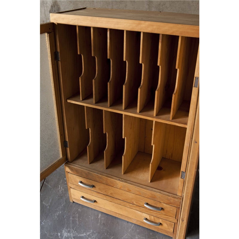 古道具 カルテ棚