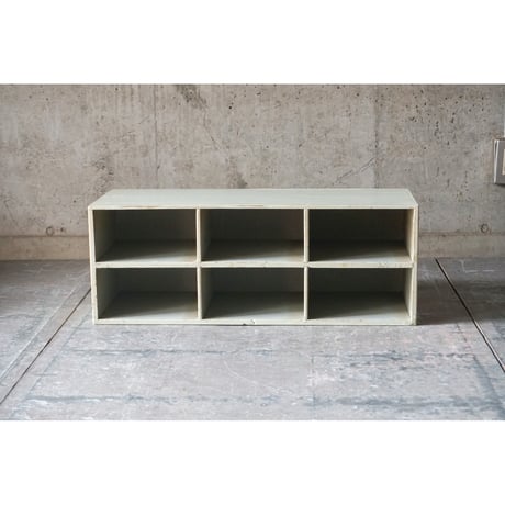 マス目棚 Wooden shelf