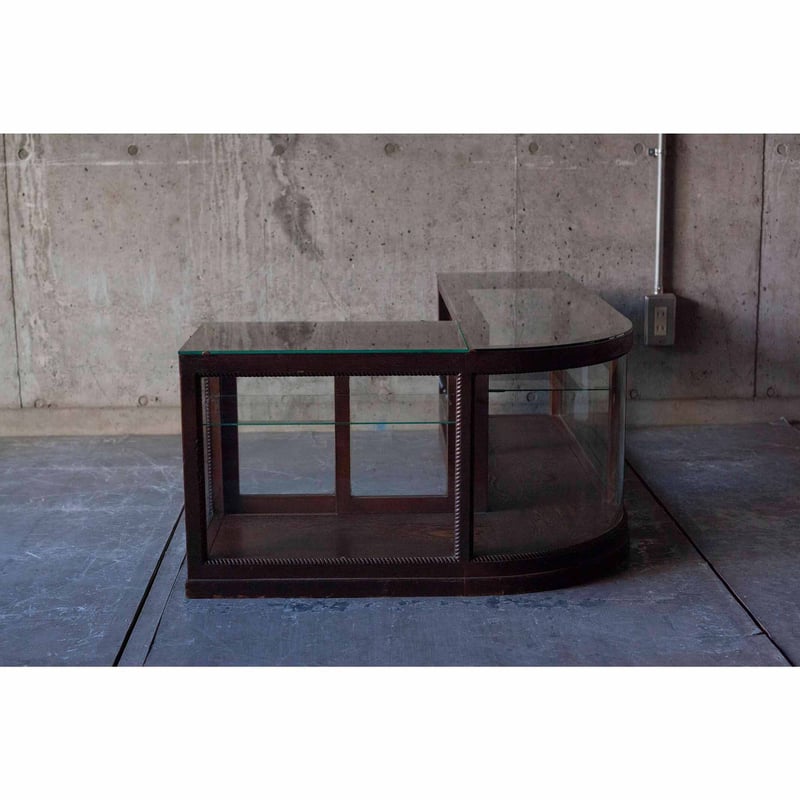 カウンターショーケース ガラスケース Ｌ字型良品 106×106×92×45cm L字 カウンターショーケース ガラスケース 良品 106×106×92×45cm L字