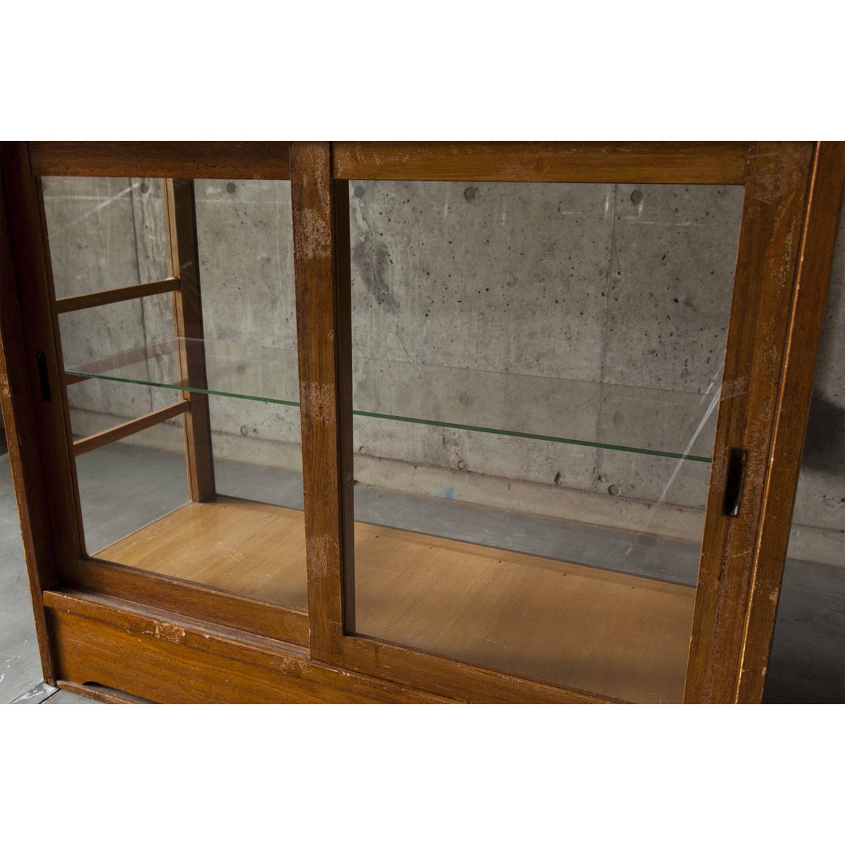 大幅値下げ5/30迄 木製フレーム ガラスケース ヴィンテージ