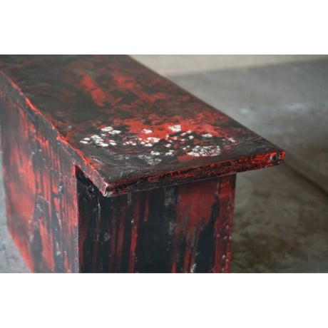 漆　作業台（定盤） Urushi workbench