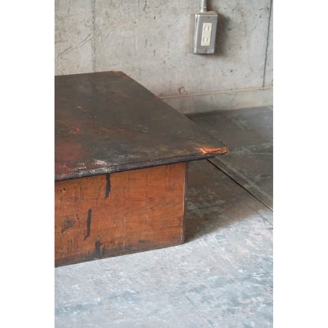 漆 定盤　Urushi workbench