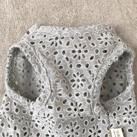 flower lace one-piece .