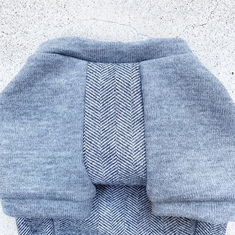 ORIGINAL tweed raglan knit . ［ gray  L , XL ］