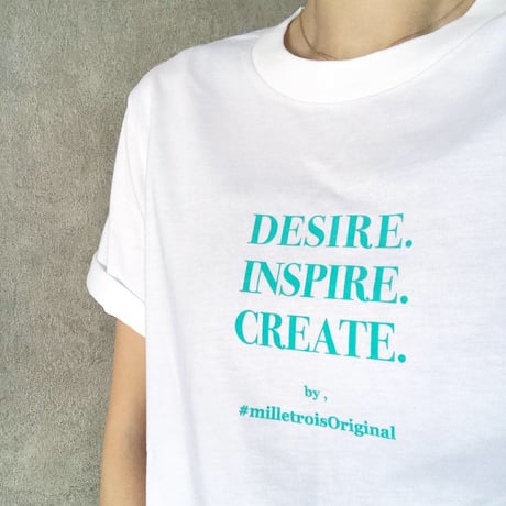 ORIGINAL LOGO T-shirt .［ mint ］