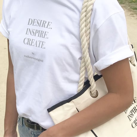 ORIGINAL  LOGO T-shirt . ［ gray ］