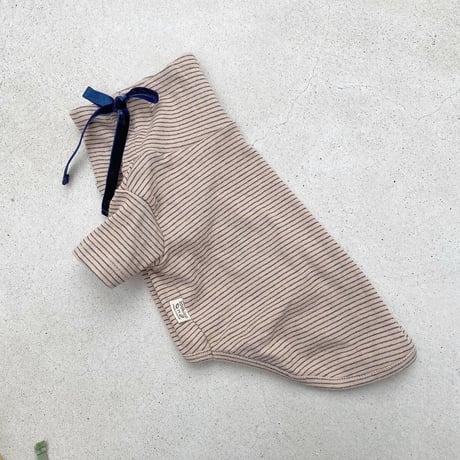velours ribbon tops. ［ beige ］