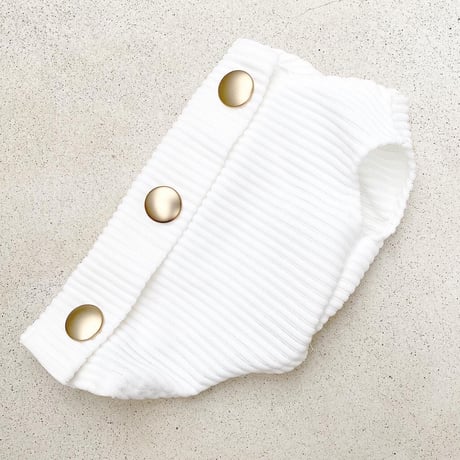 Backbotão vest . ［ ivory ］