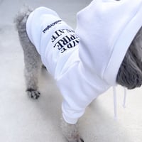 ORIGINAL LOGO hoodie . ［ white  XS , S , M ］