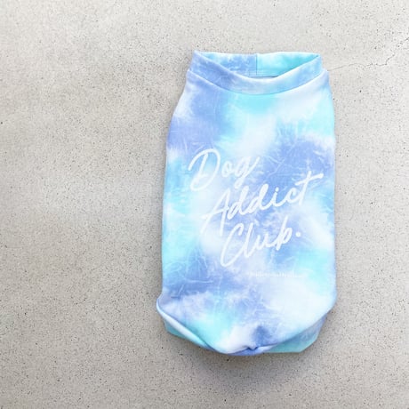 ORIGINAL tiedye tank . ［ blue  XS , S , M ］