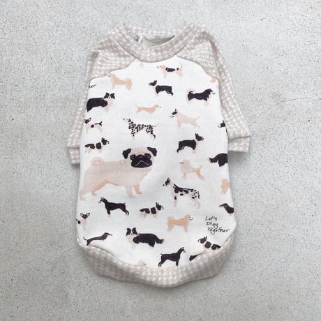ORIGINAL wanpara tops.［ beige XS , S , M ］