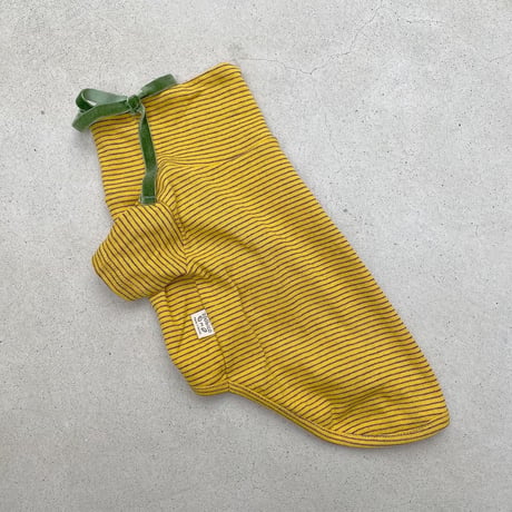 velours ribbon tops. ［ yellow ］