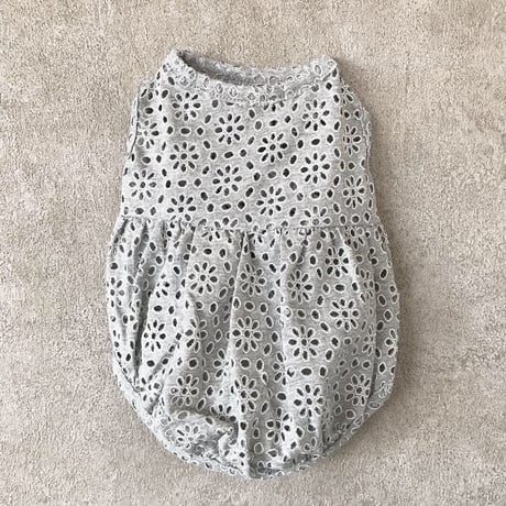 flower lace one-piece .