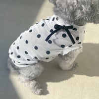 ORIGINAL sheer dot tank top . ［ white ］