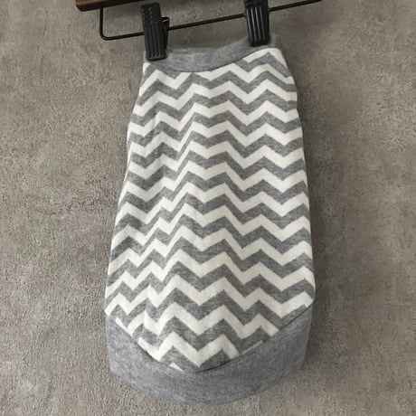 ORIGINAL herringbone tank top . [  gray ]