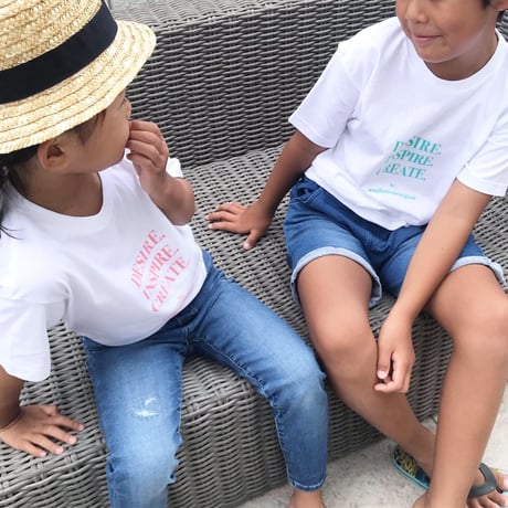 Kids☆ORIGINAL LOGO T- shirt . ［ mint ］