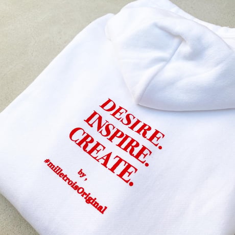 ORIGINAL LOGO hoodie . ［ blood orange ］