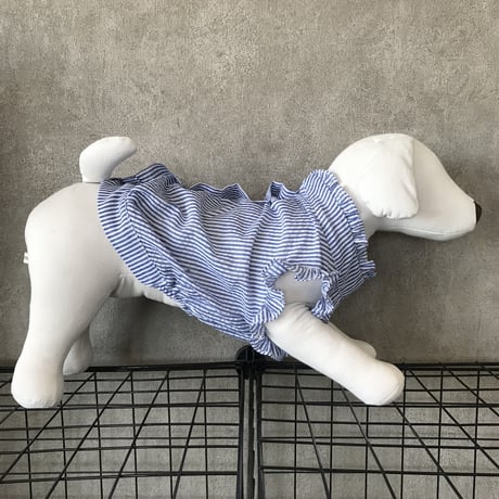 backbotão frill  shirt . ［ pink ］