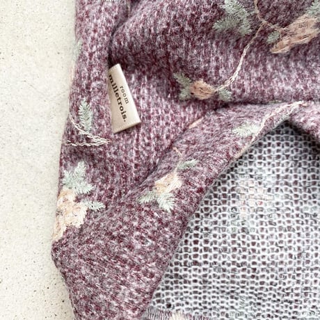 ORIGINAL flower knit tank top .［pink XS , S , M ］