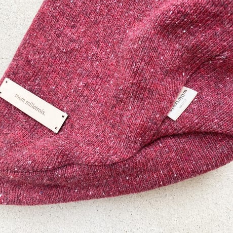 ORGINAL Mélange turtle knit . ［ red  L , XL , HPS , HPM , HPL ］
