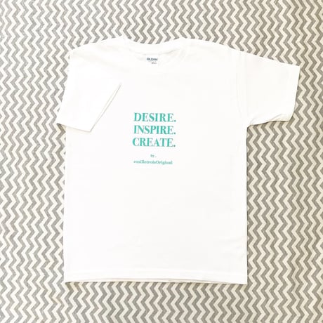 Kids☆ORIGINAL LOGO T- shirt . ［ mint ］