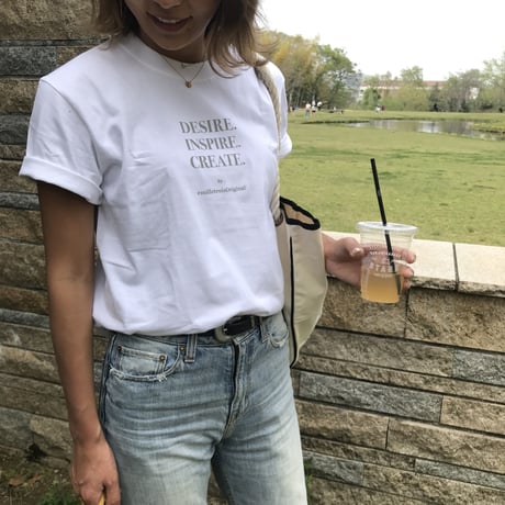 ORIGINAL  LOGO T-shirt . ［ gray ］
