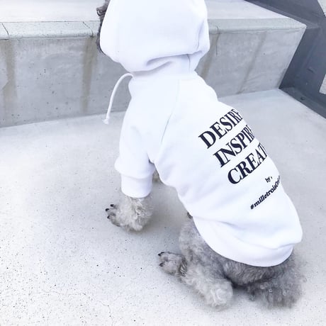 ORIGINAL LOGO hoodie . ［ white  L , XL , HPS , HPM , HPL ］