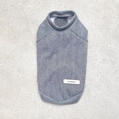 ORIGINAL tweed raglan knit . ［ gray  L , XL ］