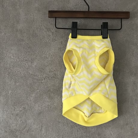ORIGINAL herringbone tank top . [  yellow ]