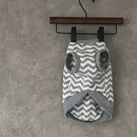 ORIGINAL herringbone tank top . [  gray ]