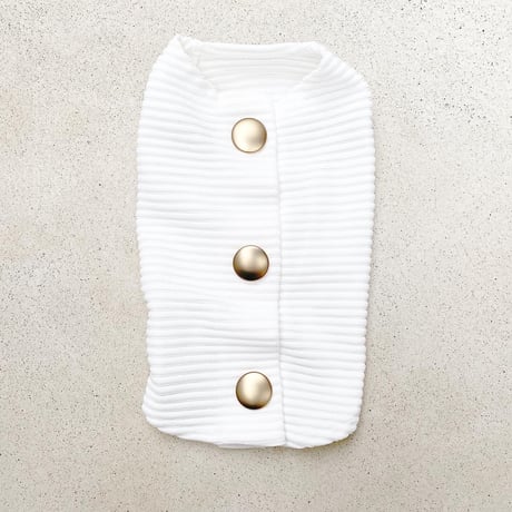 Backbotão vest . ［ ivory ］