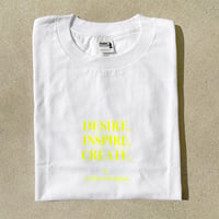 ORIGINAL LOGO T-shirt . ［ lemon yellow ］