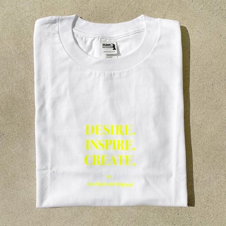 ORIGINAL LOGO T-shirt . ［ lemon yellow ］