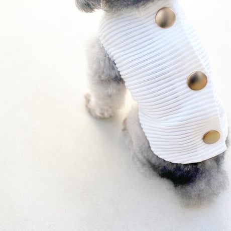 Backbotão vest . ［ ivory ］