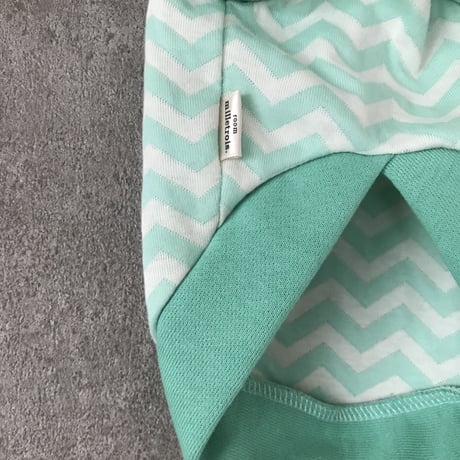 ORIGINAL  herringbone tank top . [ mint ]