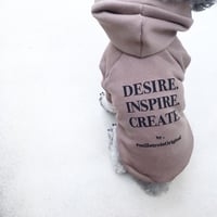 ORIGINAL LOGO hoodie .［mocha  XS , S , M ］
