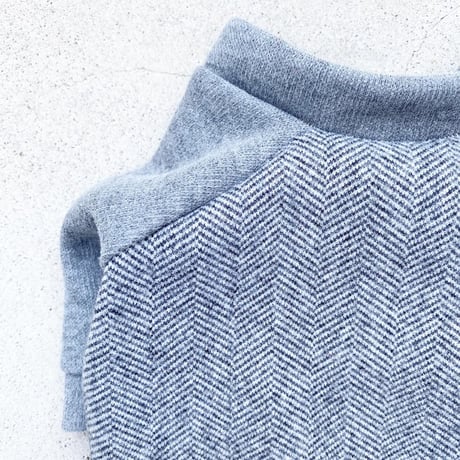 ORIGINAL tweed raglan knit . ［ gray  L , XL ］