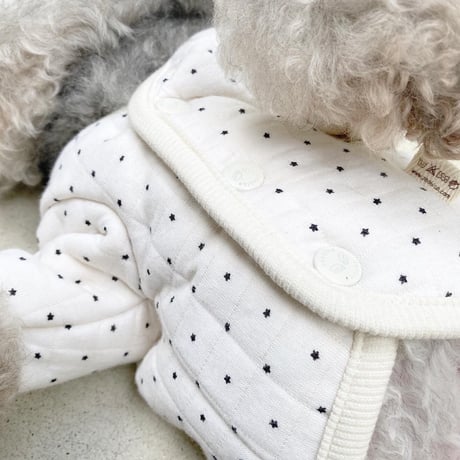 star dot jacket . ［ ivory ］