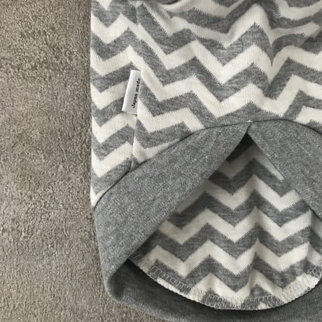 ORIGINAL herringbone tank top . [  gray ]