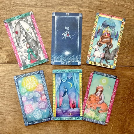 【タロットカード＊黒箱ver】THE TAROT OF STORIES -愚者の旅--