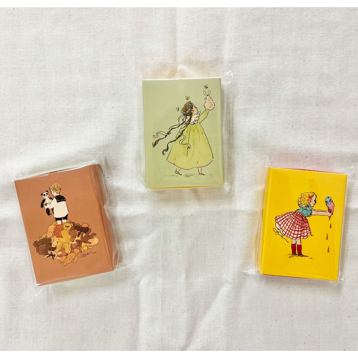 くらはしれい マッチ箱フレークシール（3種類あります