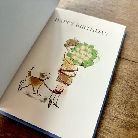 くらはしれい　Happy Birthday メッセージブック（はな）