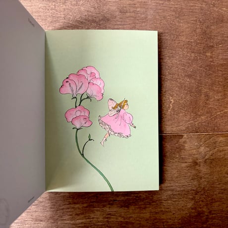 くらはしれい おてがみBOOK　花と子ども 16Postcards・32Letter Papers