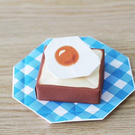 あべゆいおりがみ　 トーストセット