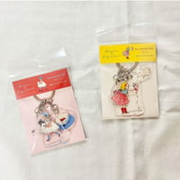 くらはしれいアクリルキーホルダー（2種類あります）