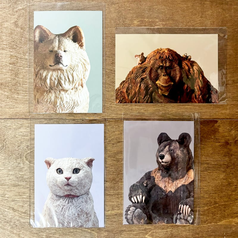 ひなた様お取置き レジンヘアゴム 紅葉と彼岸花 キジ猫ちゃんNo.1087